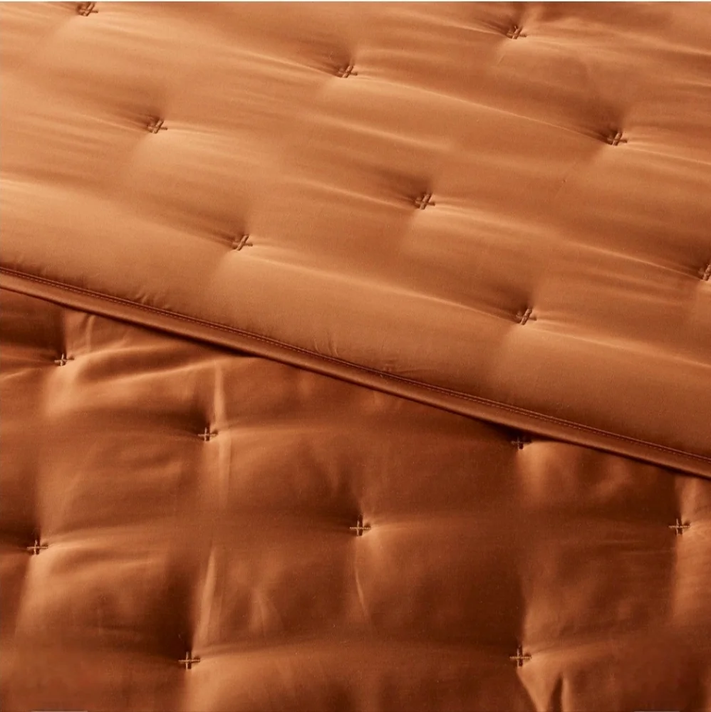 Threshold Full/Queen TENCEL Comforter and Sham Set Copper